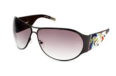 Ed Hardy Sonnenbrille - Modell: Ed Hardy Battle EHS 011 Gunmetal