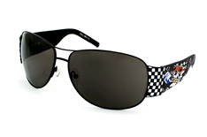 Ed Hardy Sonnenbrille - Modell: Ed Hardy Speed Kills EHS 019 Black