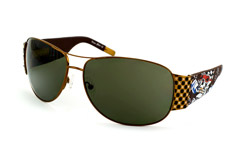 Ed Hardy Sonnenbrille - Modell: Ed Hardy Speed Kills EHS 019 Cocoa
