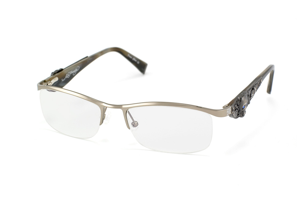 Ed Hardy Brille EHO 703 Gunmetal