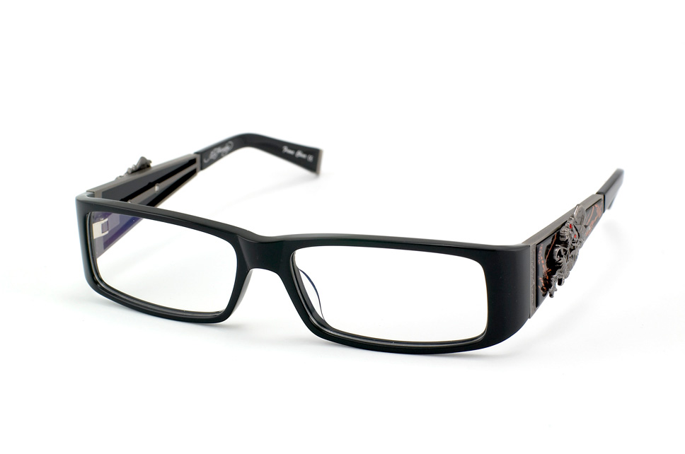 Ed Hardy Brille EHO 704 Black