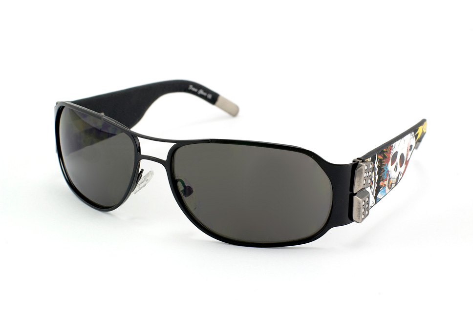 Ed Hardy Sonnenbrille Winner Take All EHS 037 Black